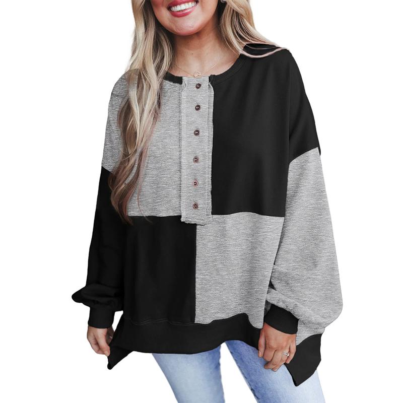 VICTORIA™ - Casual Long Sleeve Pullover with Crewneck for Daily Outfits